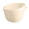 Emile Henry KITCHEN Ceramiczna Miska Kuchenna do Mieszania Ciasta 3,5 l / Kremowa